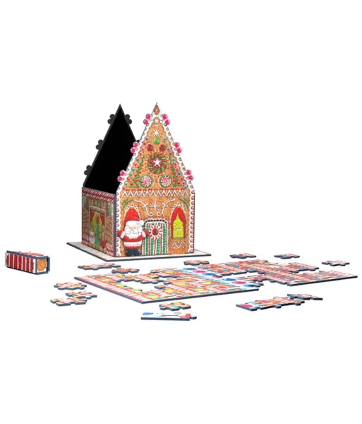 Eurographics - 3D Jigsaw Puzzle - Gingerbread House