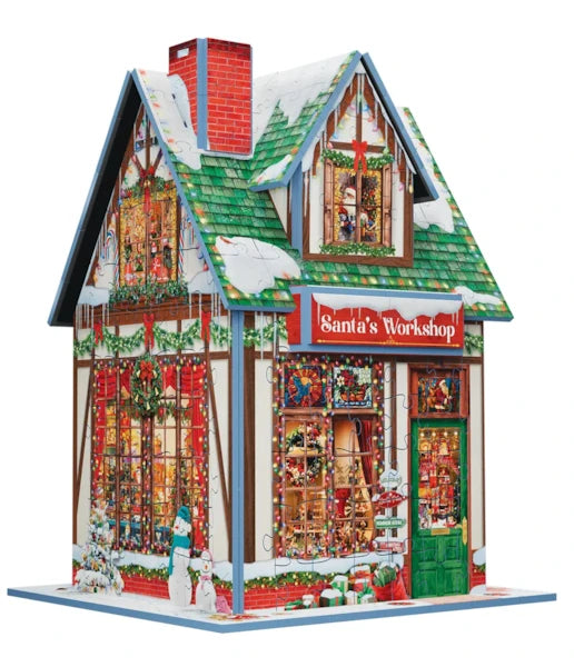 Eurographics - 3D Jigsaw Puzzle - Santa's Workshop