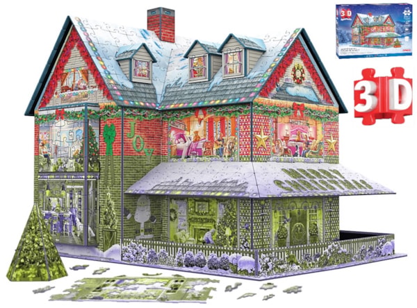 Eurographics - 3D Puzzle - Christmas House