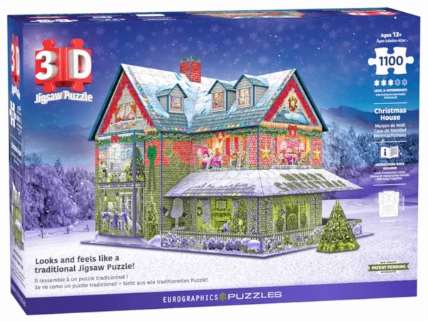Eurographics - 3D Puzzle - Christmas House