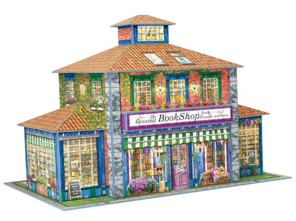 Eurographics - 3D Jigsaw Puzzle - Book Shop