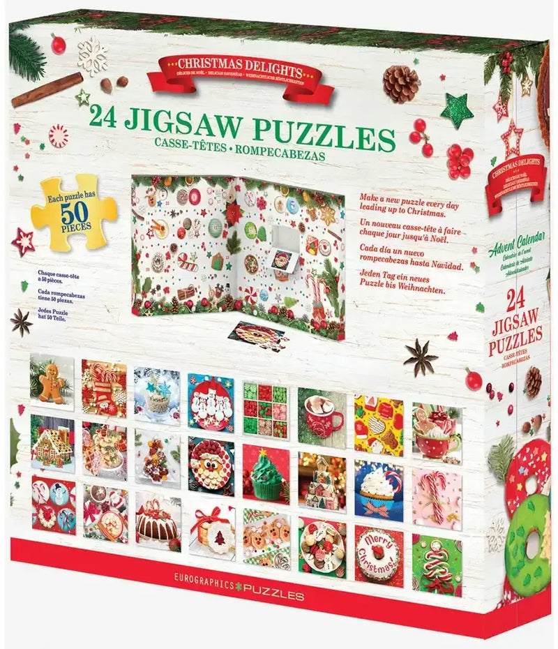 Eurographics - Advent Calendar - Christmas Delights | 24 Jigsaw Puzzles