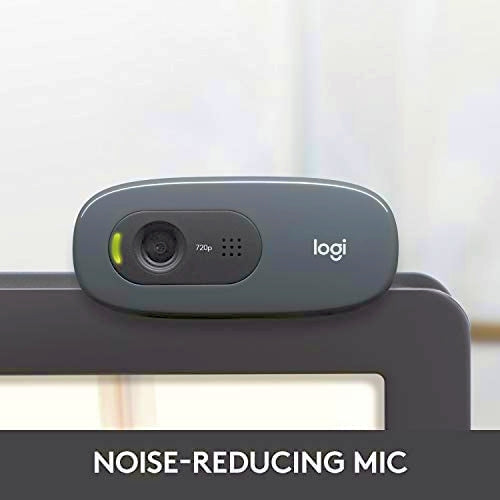 Logitech C270 HD webcam 720p in black – view 6