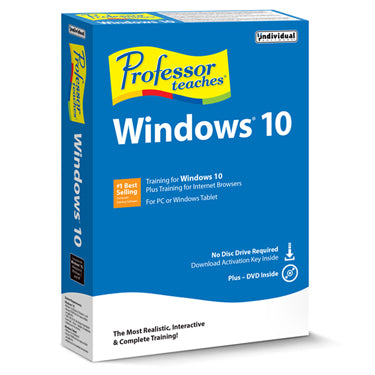 Individual Software - Professor Teaches Windows 10