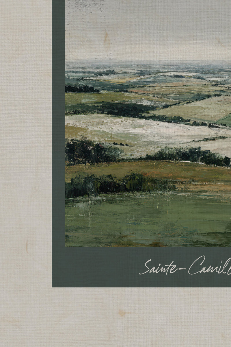 SAINTE-CAMILLE, CADRE VINTAGE OR