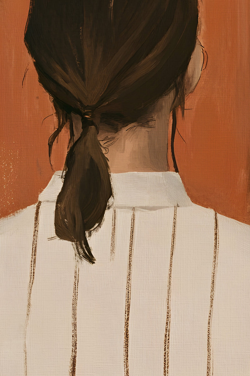 ÉCHO DU SILENCE, CADRE VINTAGE BRONZE