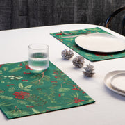 Now Designs - Winterberry Christmas Placemat - lifestyle