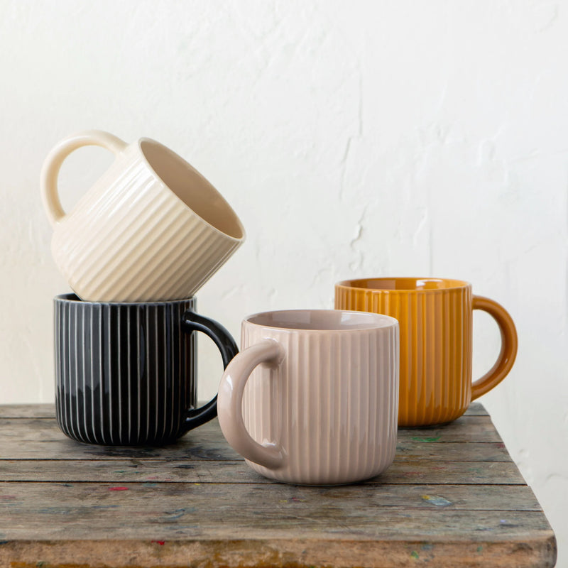 Heirloom - Mug 22oz Fluted Shadow