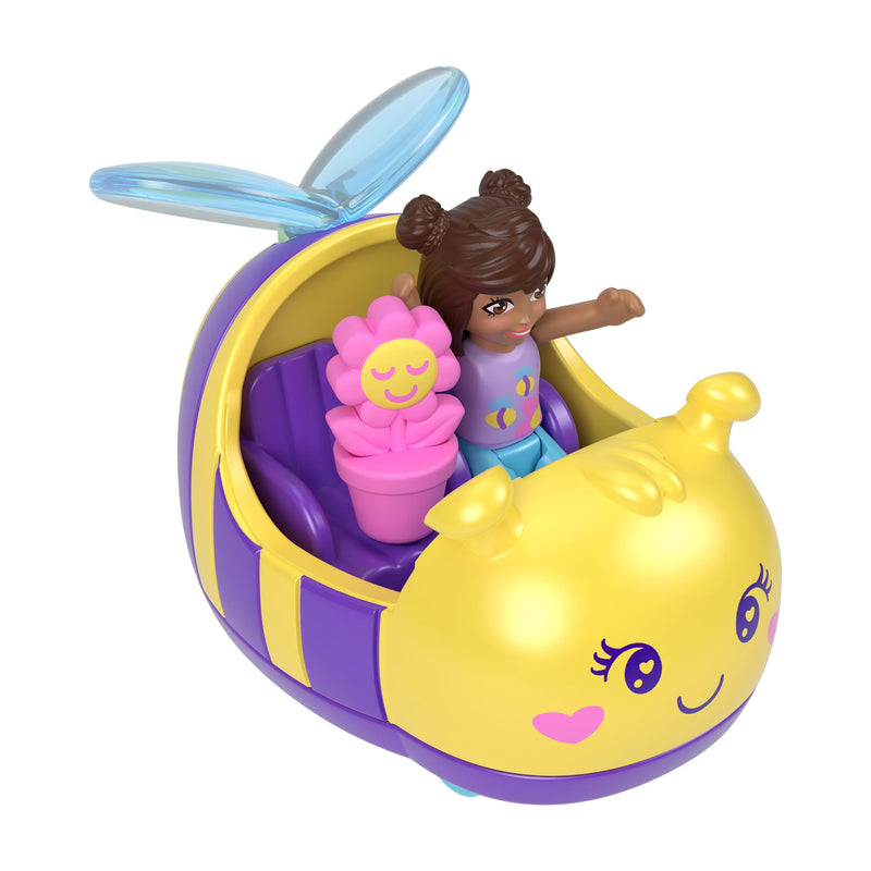 Polly Pocket - Pollyville Single Fig & Car