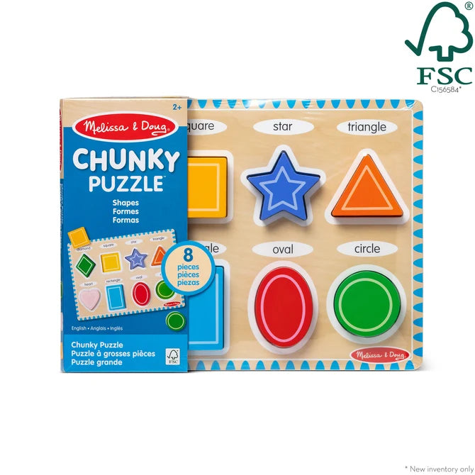 Melissa & Doug - Press n Pop CHUNKY Puzzle GML6pk