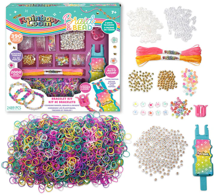 Rainbow Loom - BRAID & BEAD KIT