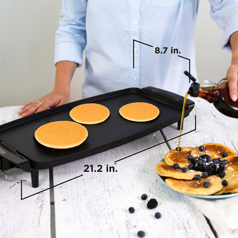 BLACK+DECKER - GD1810BC - Family-Sized Electric Griddle