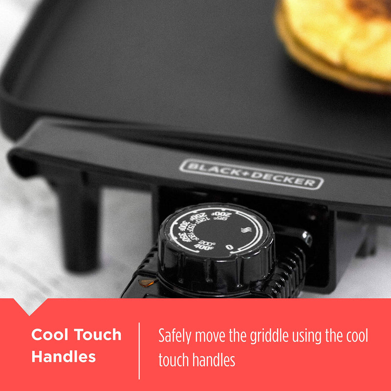 BLACK+DECKER - GD1810BC - Family-Sized Electric Griddle