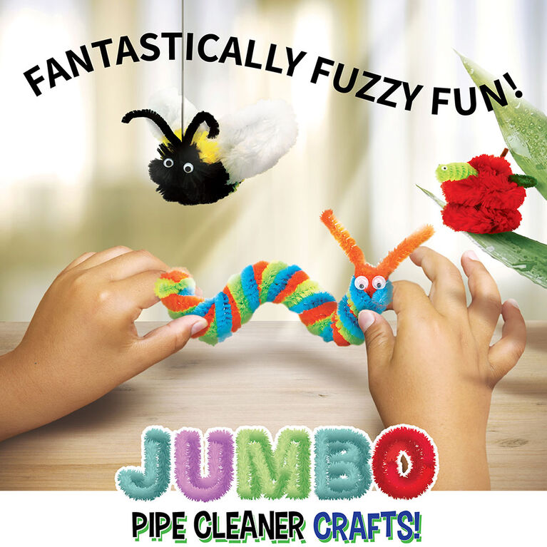 SpiceBox - MAKE & PLAY - JUMBO PIPE CLEANER CRAFTS