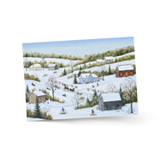 X-MAS CARD ENS. / 8: SHARON MARK (BLANK)
