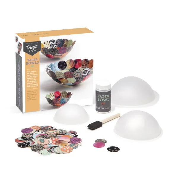 Craft Crush: Paper Bowls Kit