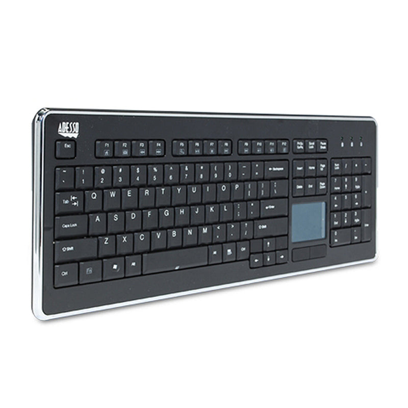 Adesso SlimTouch AKB-440UB desktop touchpad keyboard