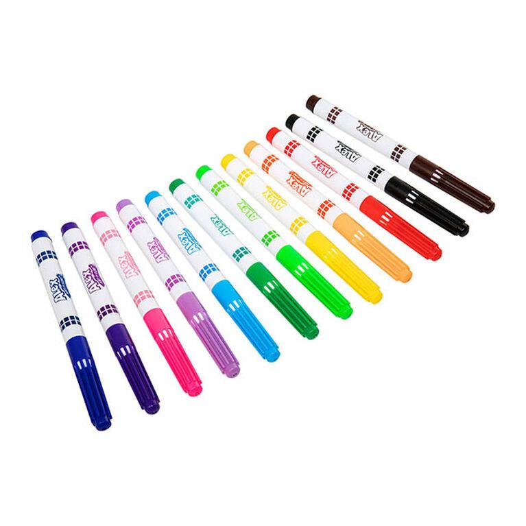 ALEX - Art of Fun - Broad Line Markers 12Pk - Limolin 