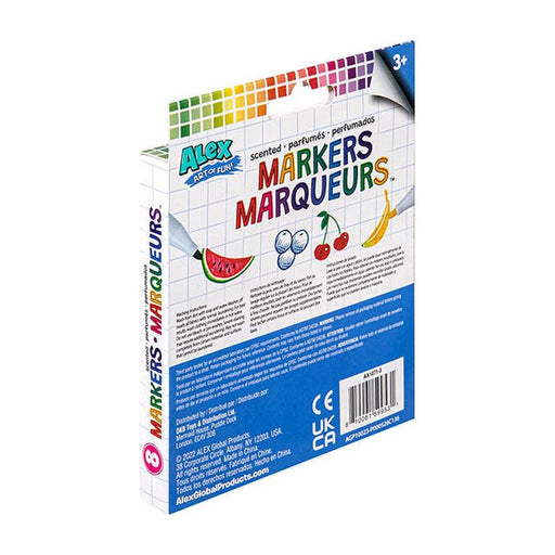 ALEX - Art of Fun - Scented Markers 8Pk - Limolin 