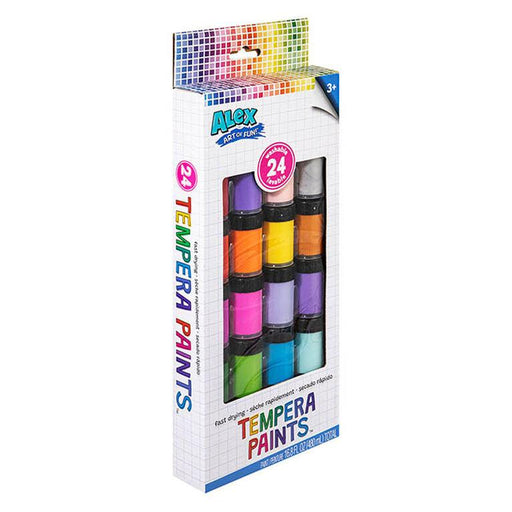 ALEX - Art of Fun - Tempera Paints 24Pk - Limolin 