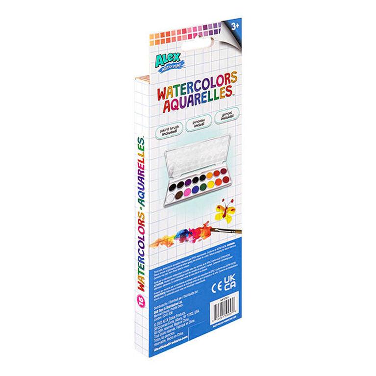 ALEX - Art of Fun - Watercolor Paints 16Pk - Limolin 