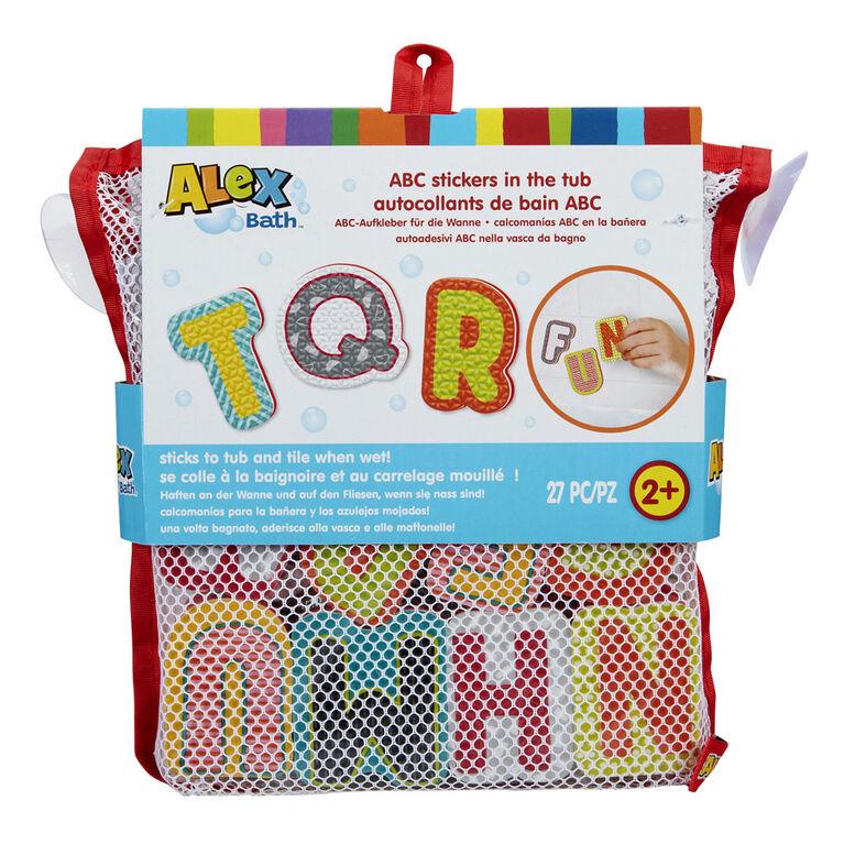 ALEX - Bath - Abc Stickers For The Tub - Limolin 
