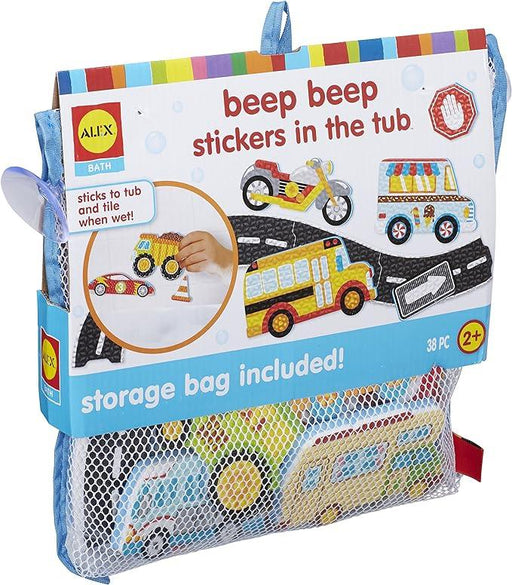 ALEX - Bath - Beep Beep Stickers In The Tub - Limolin 