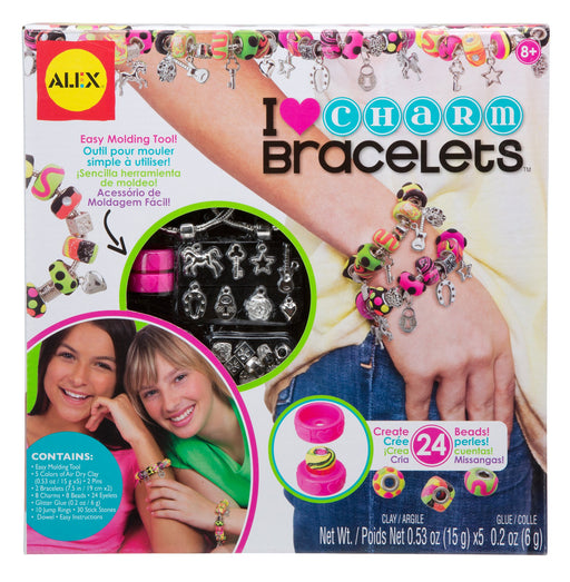 ALEX - Do-it-Yourself Wear! I Heart Charm Bracelets Craft Kit - Limolin 