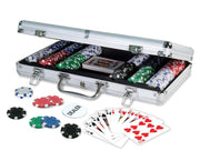 ALEX - Ideal - Deluxe -300Pc - 115G Poker Chips In Alum Case - Limolin 