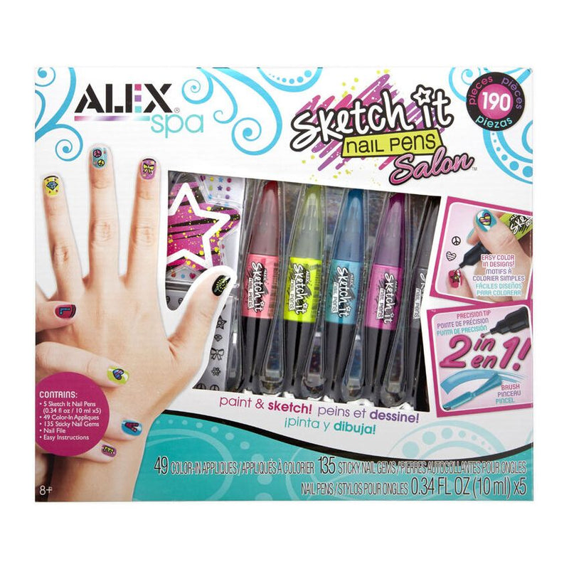 ALEX - Sketch It Nail Pen Salon - Limolin 