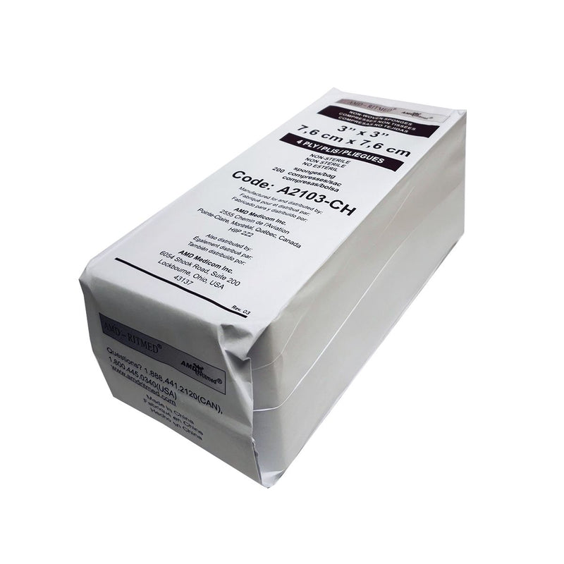 AMD Medicom - Gauze 3X3 (200) - Limolin 
