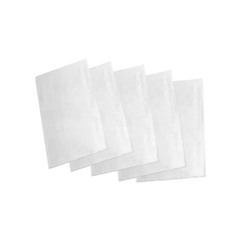 AMD Medicom - White Plastic Towels (125) (Dental Bibs) - Limolin 