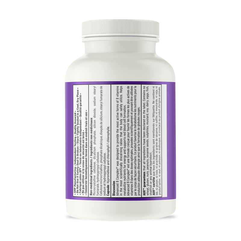 AOR - Advanced B Complex 90caps - Limolin 