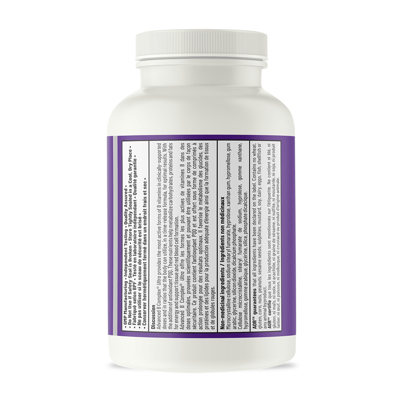 AOR - Advanced B Complex Ultra 60tabs - Limolin 