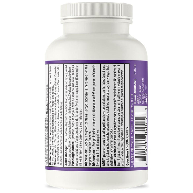 AOR - Bacopa Enlighten 60caps - Limolin 