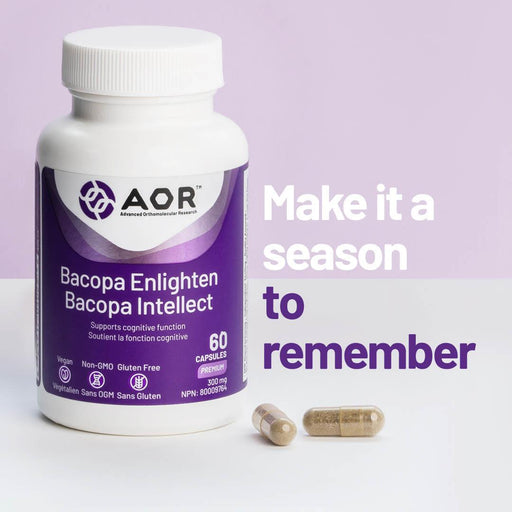 AOR - Bacopa Enlighten 60caps - Limolin 
