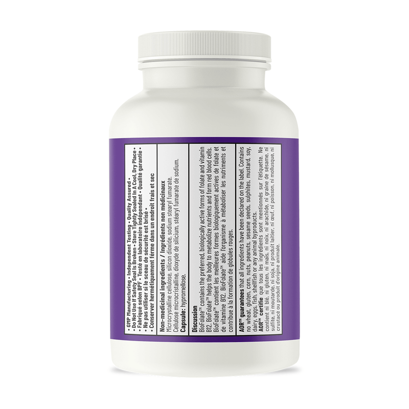 AOR - BioFolate 30caps - Limolin 