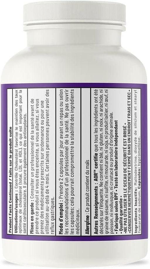 AOR - Cholesterol Control 60Caps - A Bergamot Supplement For the Maintenance of Healthy Cholesterol and Heart Health - Limolin 