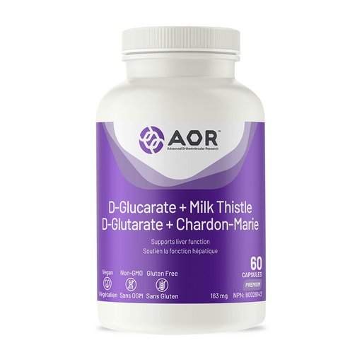 AOR - D-Glucarate + Milk Thistle 60caps - Limolin 