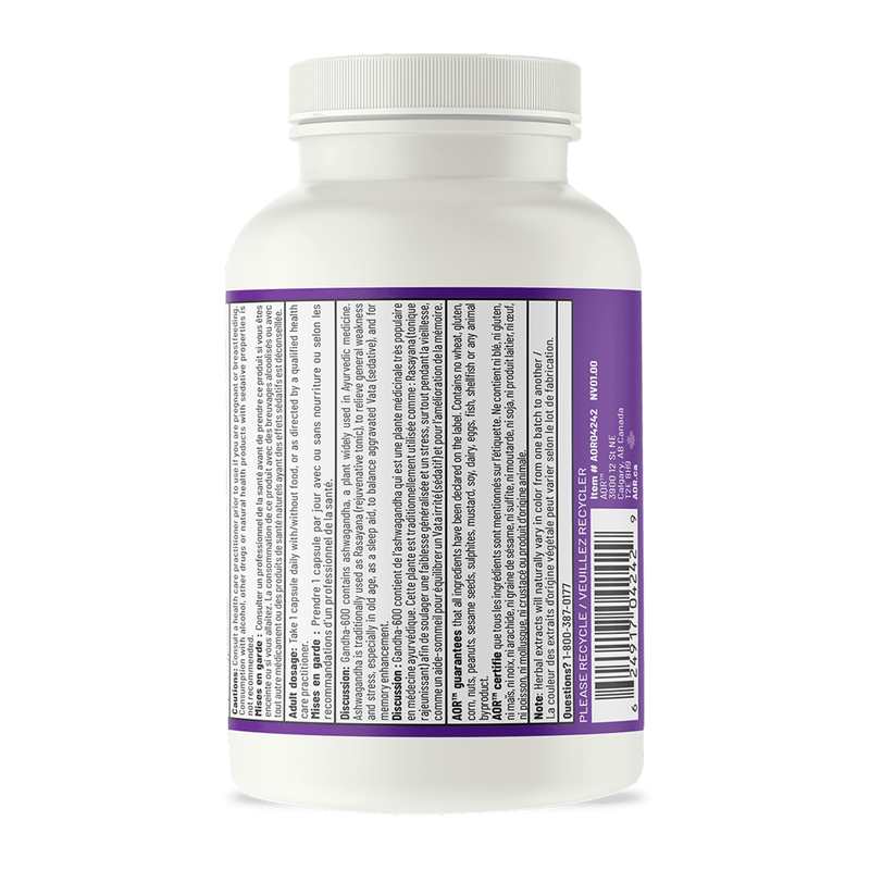 AOR - GANDHA-600 240caps - Limolin 