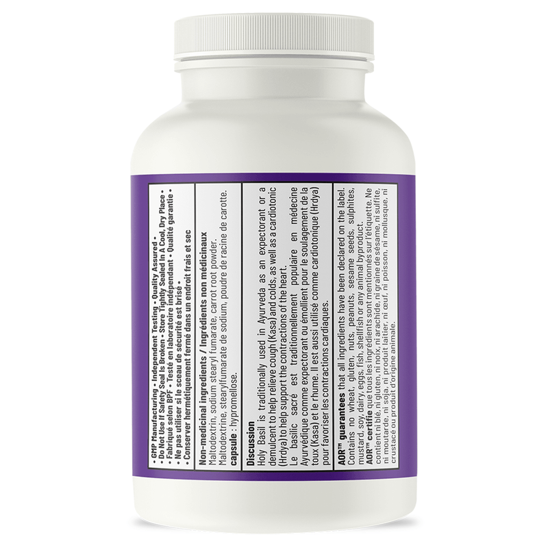 AOR - Holy Basil 60caps - Limolin 