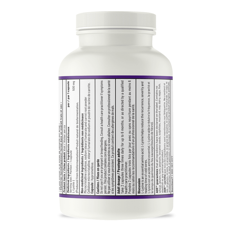 AOR - L-Lysine 150caps - Limolin 