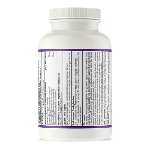 AOR - Magnesium/Potassium Aspartates 120caps - Limolin 