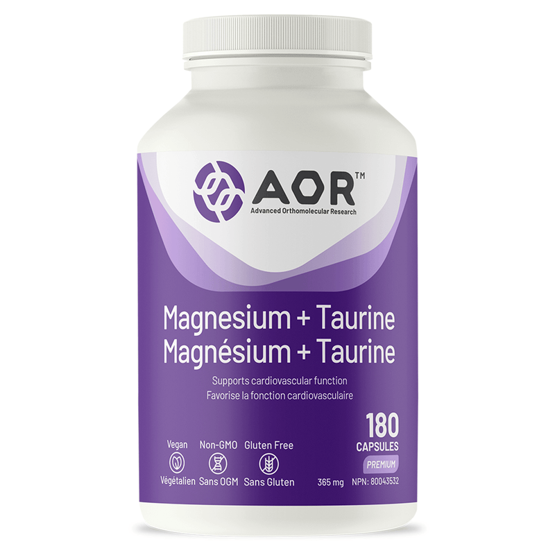 AOR - Magnesium + Taurine 180caps - Limolin 