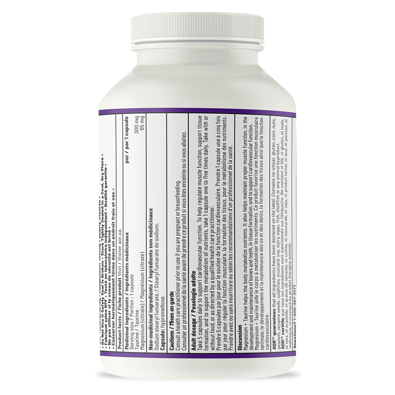 AOR - Magnesium + Taurine 180caps - Limolin 