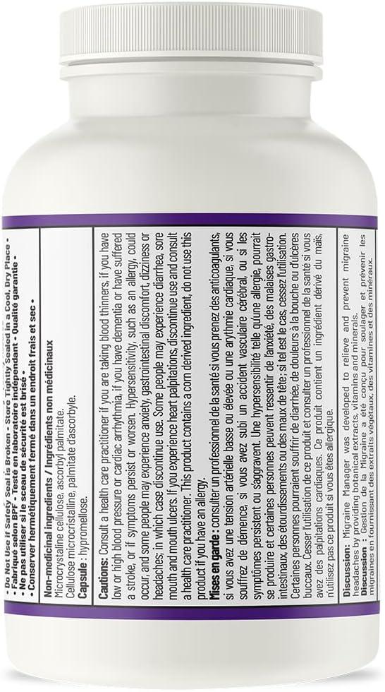 AOR - Migraine Manager 60caps - Limolin 