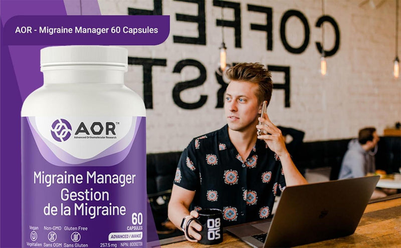 AOR - Migraine Manager 60caps - Limolin 
