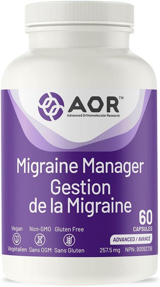 AOR - Migraine Manager 60caps - Limolin 