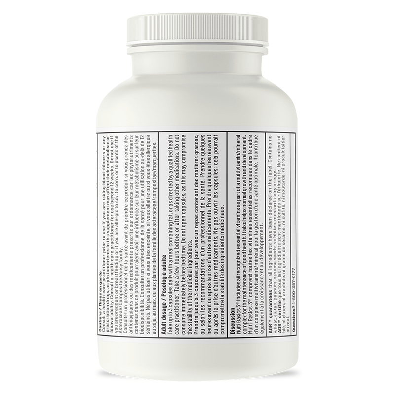 AOR - Multi Basics 3 90caps - Limolin 