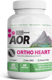 AOR - Ortho Heart 60caps - (Blood Pressure Relief) Brand: AOR Advanced Orthomolecular Research - Limolin 